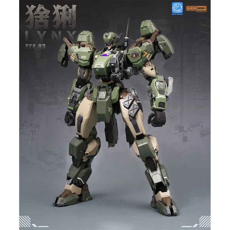REA-03 Lynx | Ming Jiang Legend & Blue Whales / Sunday Hobby | 1/100 Scale Model Kit