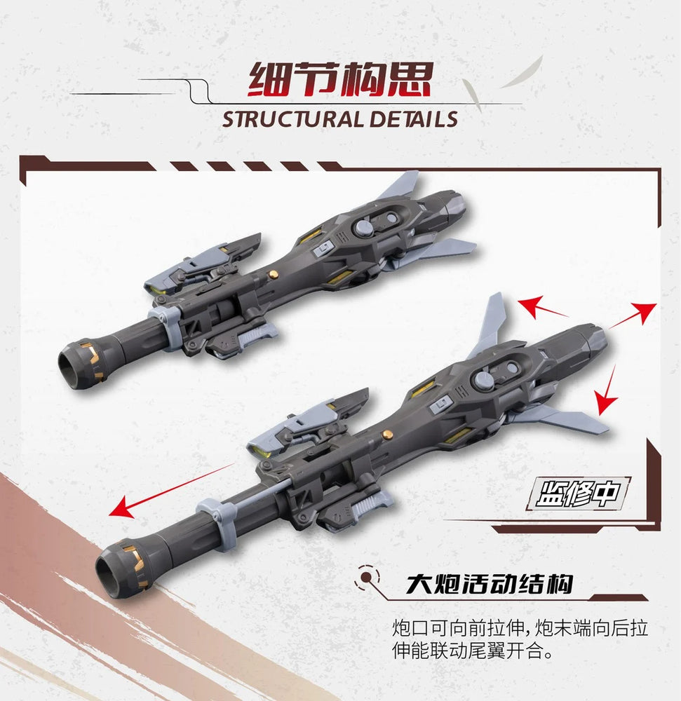 Motor Nuclear MNP-XH13 Wei Yuan Style Heavy Armament Type | Motor Nuclear | 1/72