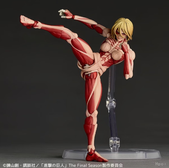 Annie Leonhart Titan | Revoltech Yamaguchi Rep | Attack On Titan