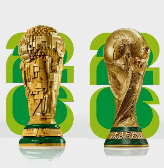 FIFA World Cup Official Trophy MOC | 36cm | 2842 Pcs
