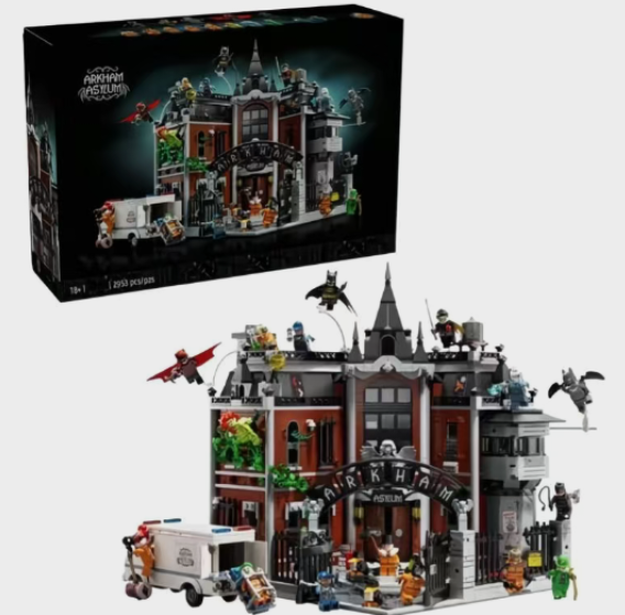 Batman Arkham Asylum MOC | 32cm | 2953 Pcs