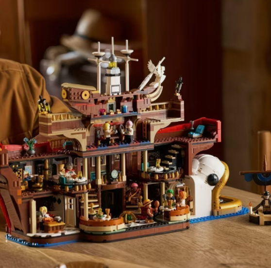 One Piece The Baratie Floating Restaurant MOC | 35cm | 3402 Pcs