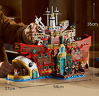 One Piece The Baratie Floating Restaurant MOC | 35cm | 3402 Pcs