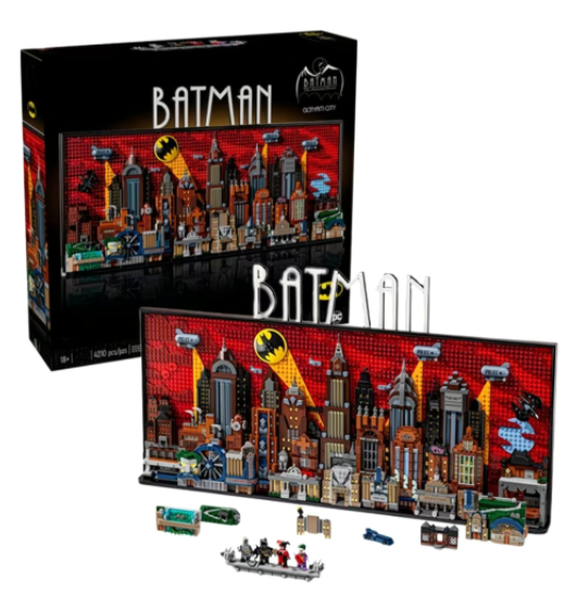 Batman: The Animated Series Gotham City MOC | 41cm | 4210 Pcs