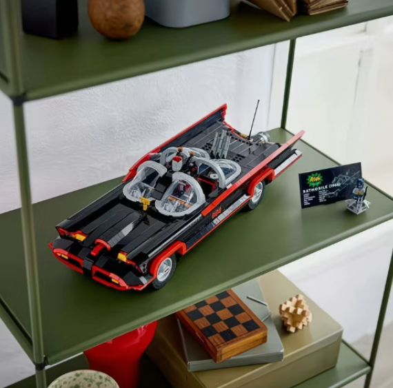 Batman: The Classic TV Series Batmobile MOC | 50cm | 1822 Pcs