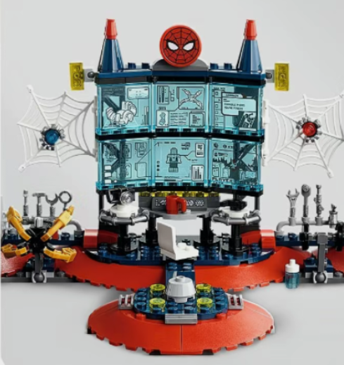 Marvel Spider-Man Attack on the Spider Lair MOC | 14cm | 466 Pcs