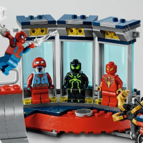 Marvel Spider-Man Attack on the Spider Lair MOC | 14cm | 466 Pcs