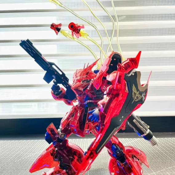 Kawaii Katta RG Sazabi [Transparent Red] | Generic | 1/144