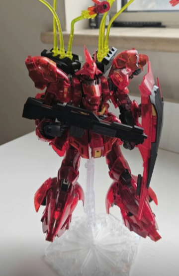 Kawaii Katta RG Sazabi [Transparent Red] | Generic | 1/144