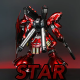 RG Sazabi [Electroplated/Mettalic Plating] | Sihai | 1/144