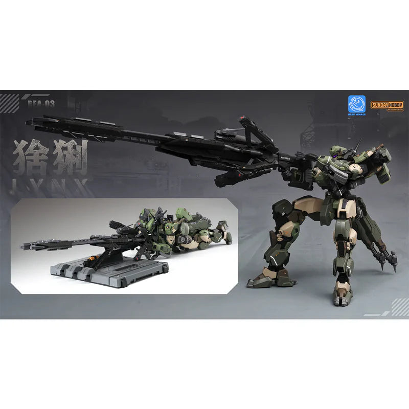 REA-03 Lynx | Ming Jiang Legend & Blue Whales / Sunday Hobby | 1/100 Scale Model Kit