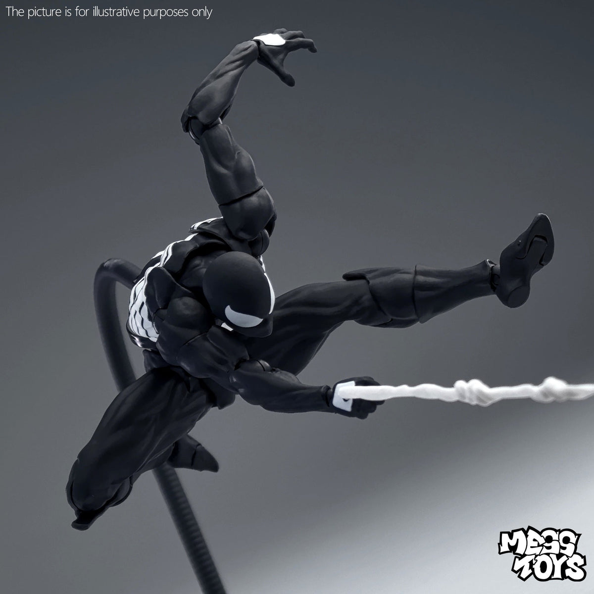 Mess Toys Symbiote Spider Man | Marvel