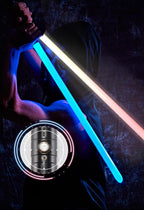 Star Wars Style RGB Lightsaber with Sound FX – Heavy Metal Cosplay Saber