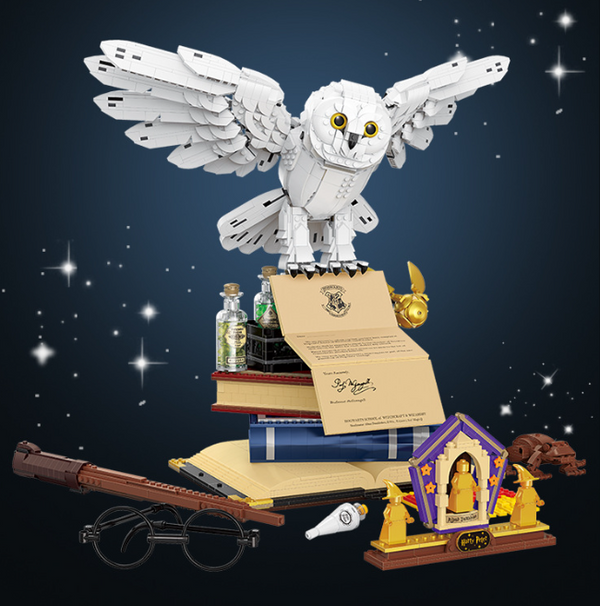 Hogwarts Owl MOC Display Model Ver. | Harry Potter