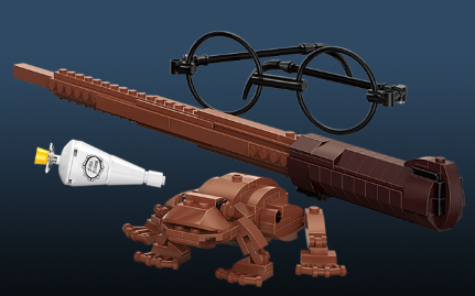 Hogwarts Owl MOC Display Model Ver. | Harry Potter