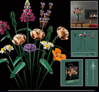 Flower Bouquet 30cm MOC set