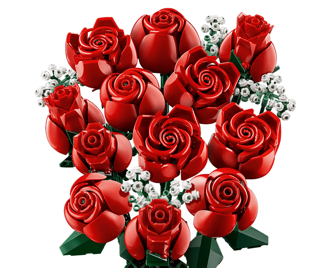 Rose Bouquet 30cm MOC set