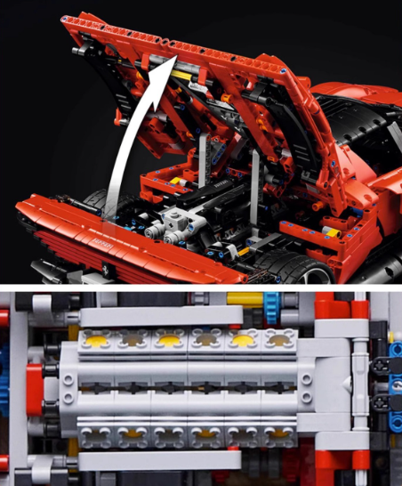 Ferrari Daytona SP3 60cm MOC Display Model Ver. | Ferrari