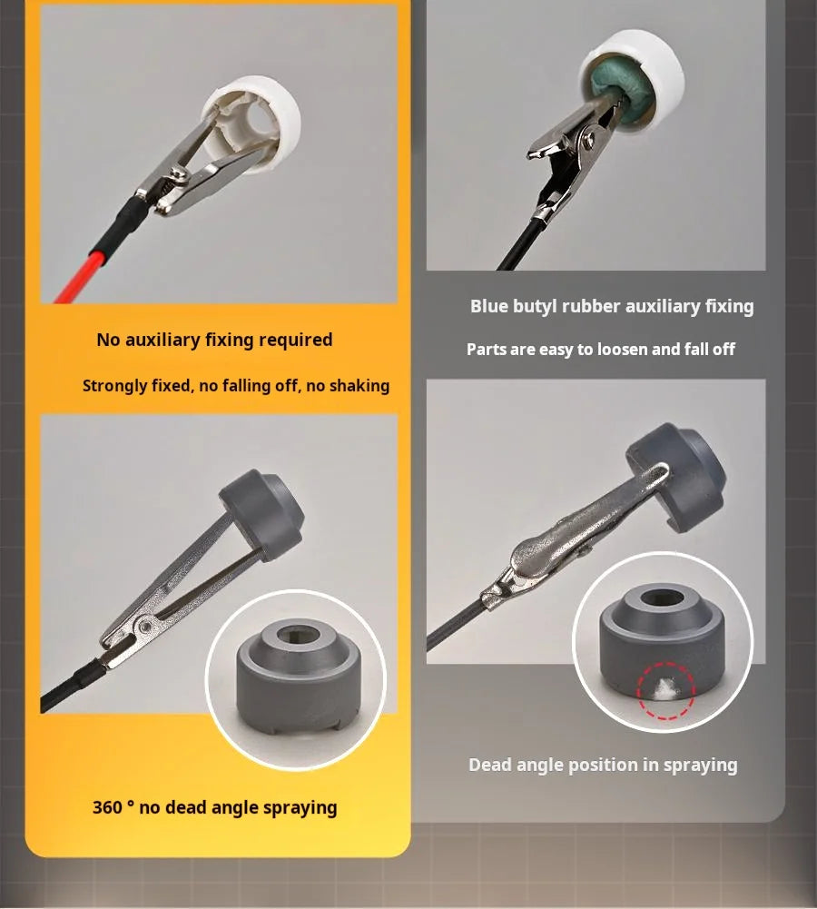 MS130 Reverse Metal Coloring Clips (10pcs) | MSWZ | Tool