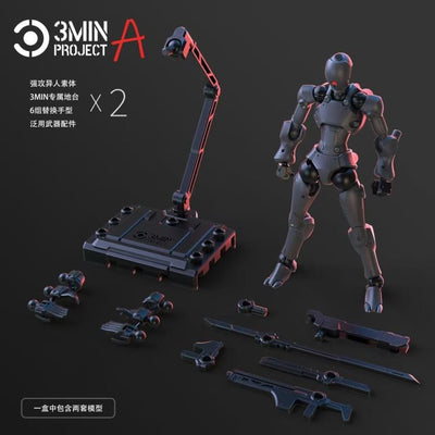 3 Min A Project Xenostrike | Shiek Mainland | 1/18 [Set Of 2]