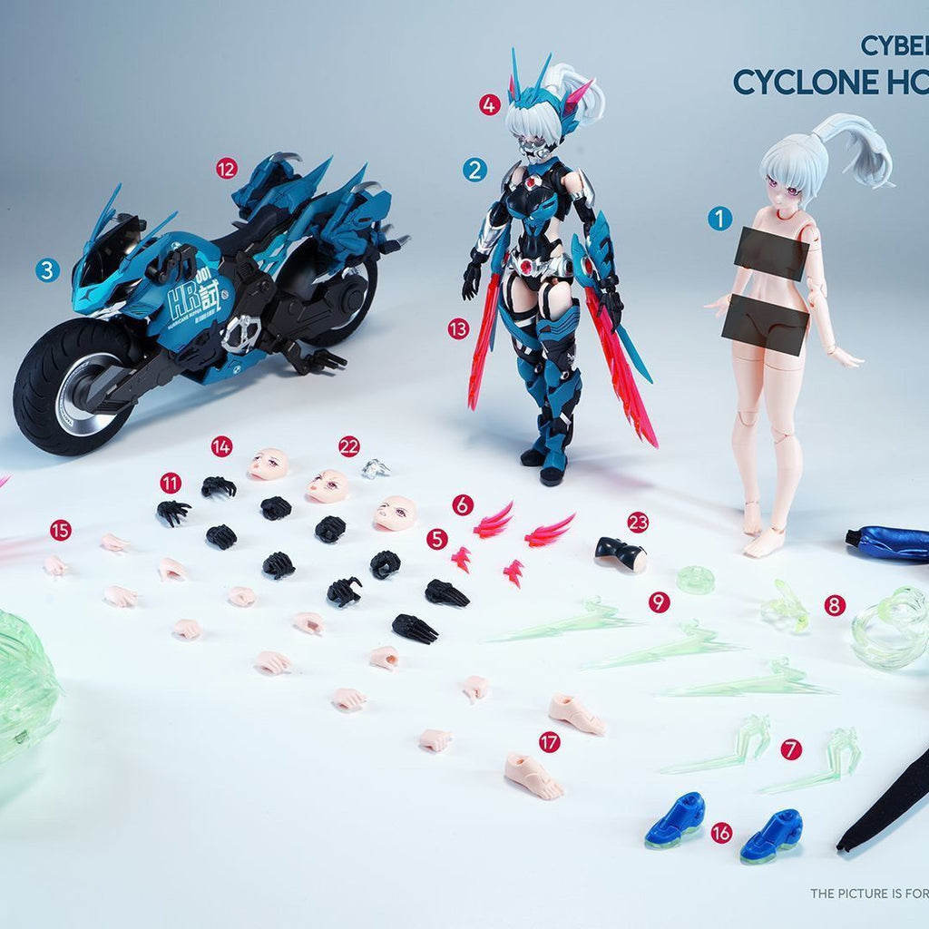 Cyber Forest Fantasy Girls Cyclone Hopper Yip Fung Sim (With Bonus) | Eastern Model| 1/12