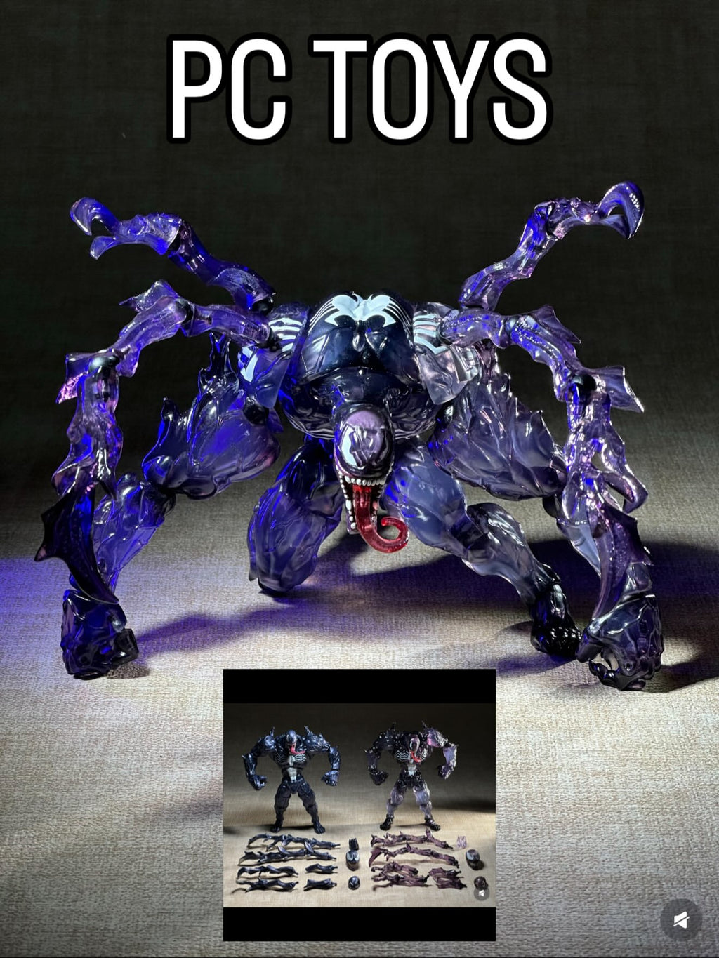 PC Toys Venom | Revoltech Rep. | Marvel