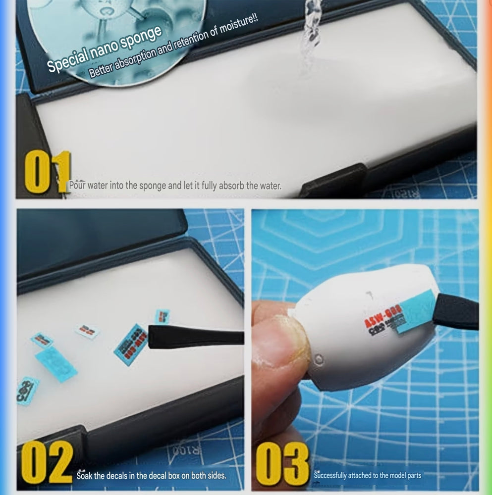 Water Decal Transfer Box | Modeplay