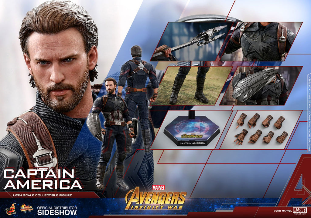Captain America (MMS481 - Avengers: Infinity War) | Hot Toys | Sixth Scale | Marvel Cinematic Universe
