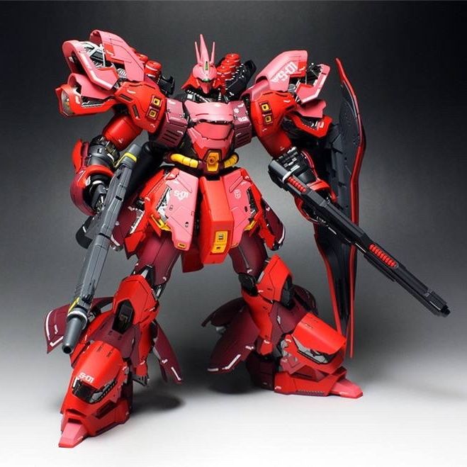 MSN-04 Sazabi Ver.Ka "Red Standard" (6631) | Daban Model | 1/100 Scale Model Kit