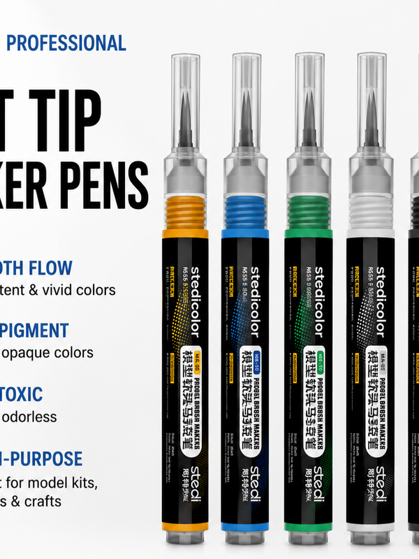Soft Tip Brush Markers | Stedi| Tool