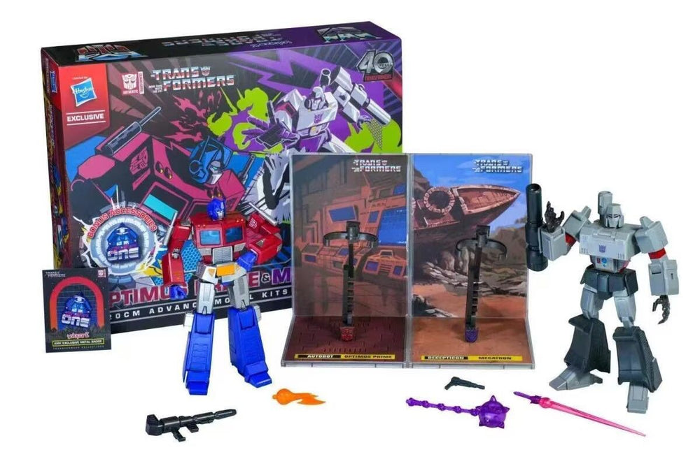 Optimus Prime And Megatron [Duo Box Set] - Transformers G1 Series | Hasbro Yolopark | 20cm