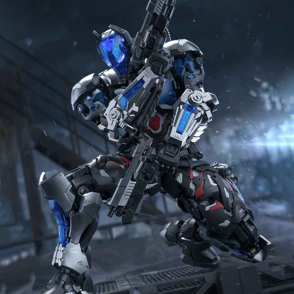 Arkham Knight (Over Zero Series) | Hemoxian / Yuanye Culture | 1/10 Scale Model Kit
