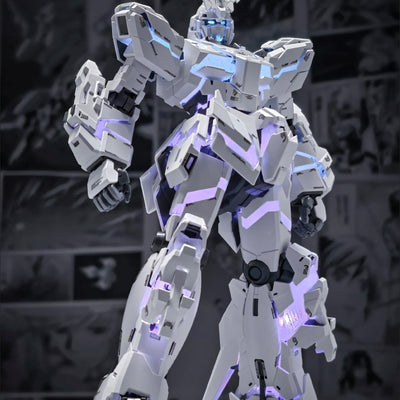 2201B Mythical Beast Unicorn with Wireless Bluetooth LED Light Set (Third Batch / Fully Repaired Equipment) | ShenShou / Mythical Beast Model | 1/100