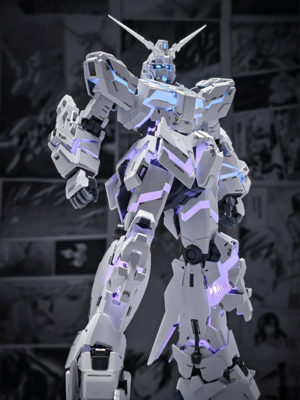2201B Mythical Beast Unicorn with Wireless Bluetooth LED Light Set (Third Batch / Fully Repaired Equipment) | ShenShou / Mythical Beast Model | 1/100