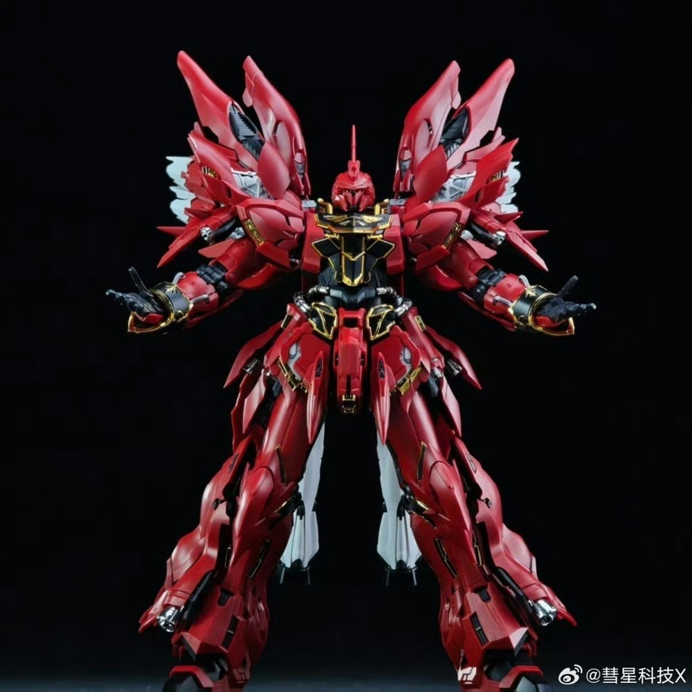 MSN-06S Sinanju Red Comet| Comet Technology | 1/100
