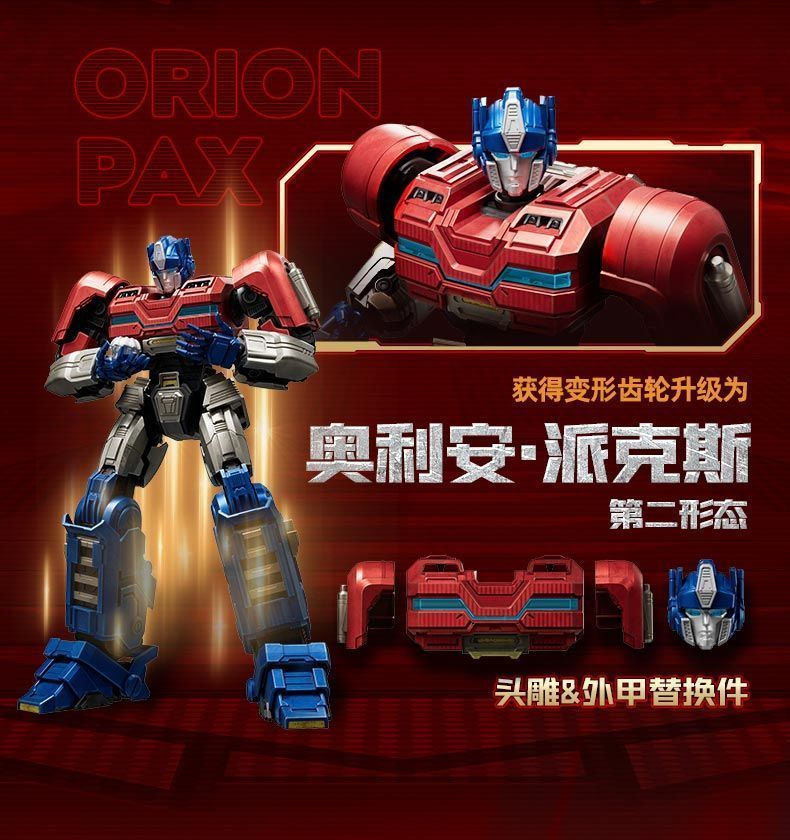 Transformers 04 Optimus Prime/Orion Pax TF One Ver. | Blokees | Action Edition