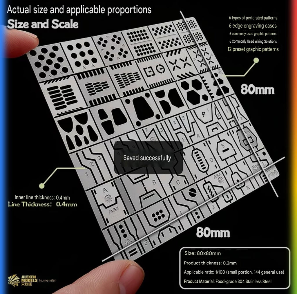 Gundam Decal S-Template | ANSAI | Tool