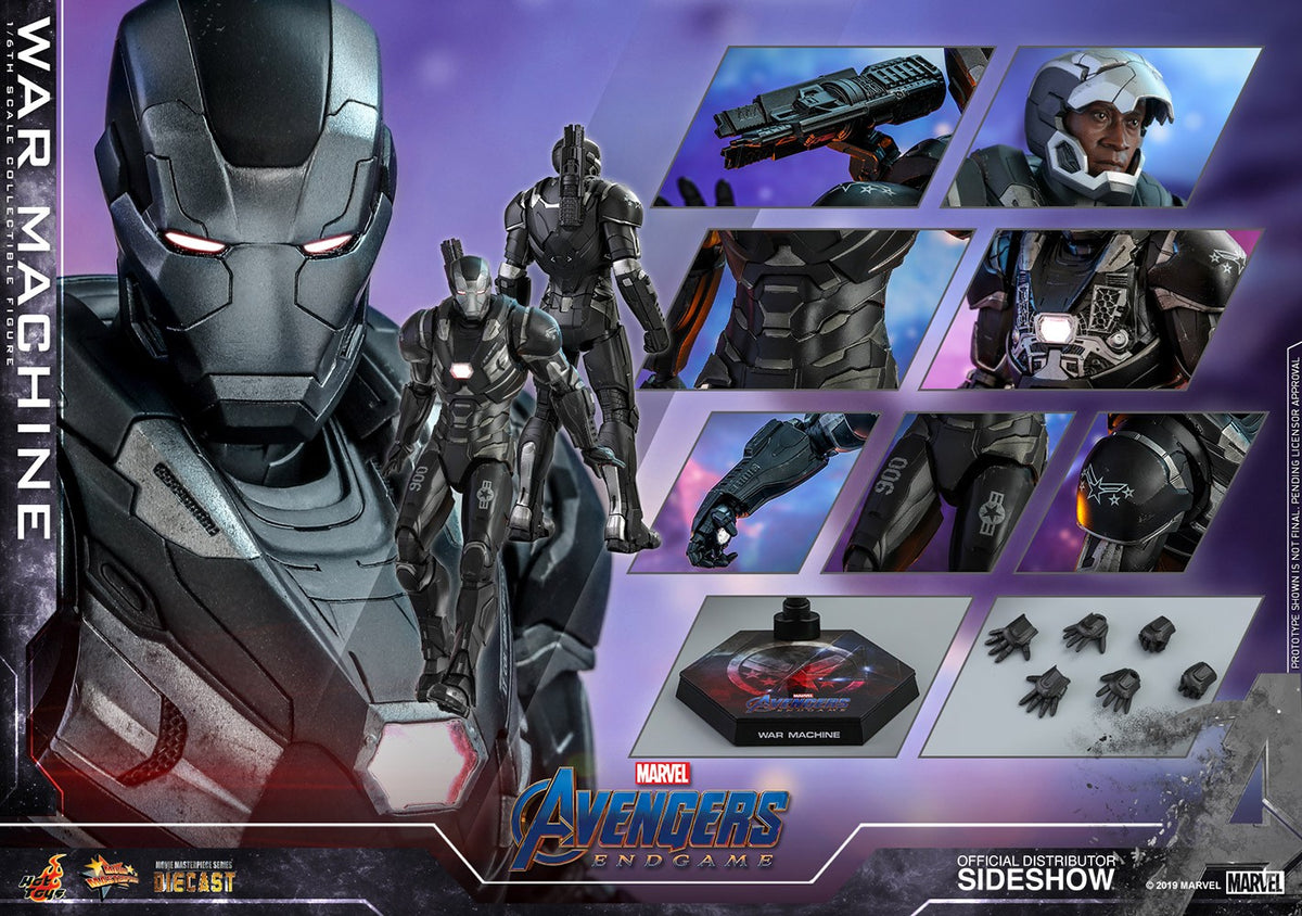 War Machine (MMS530 - Endgame Version) | Hot Toys | Sixth Scale | Marvel Cinematic Universe