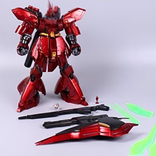 MSN-04 Sazabi Ver.Ka Special Coating / Electroplated Ver. (6631S) | Daban Model | 1/100 Scale Model Kit