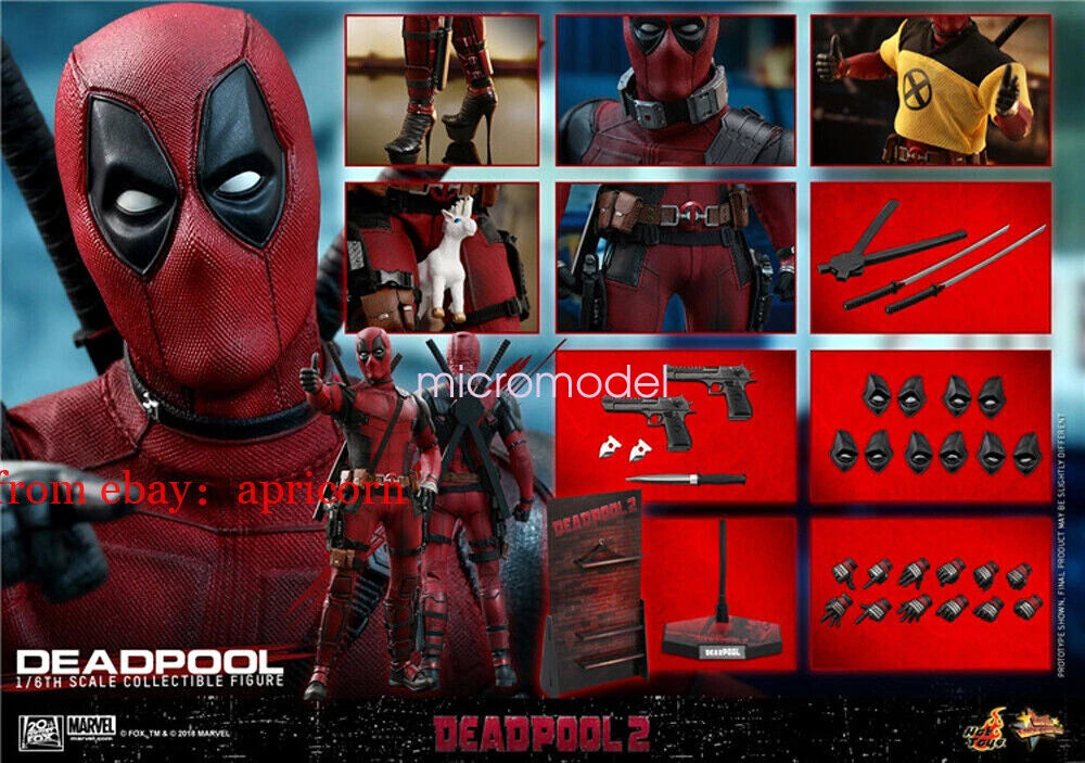 Deadpool (MMS490 - Deadpool 2 Version) | Hot Toys | Sixth Scale | Marvel Cinematic Universe