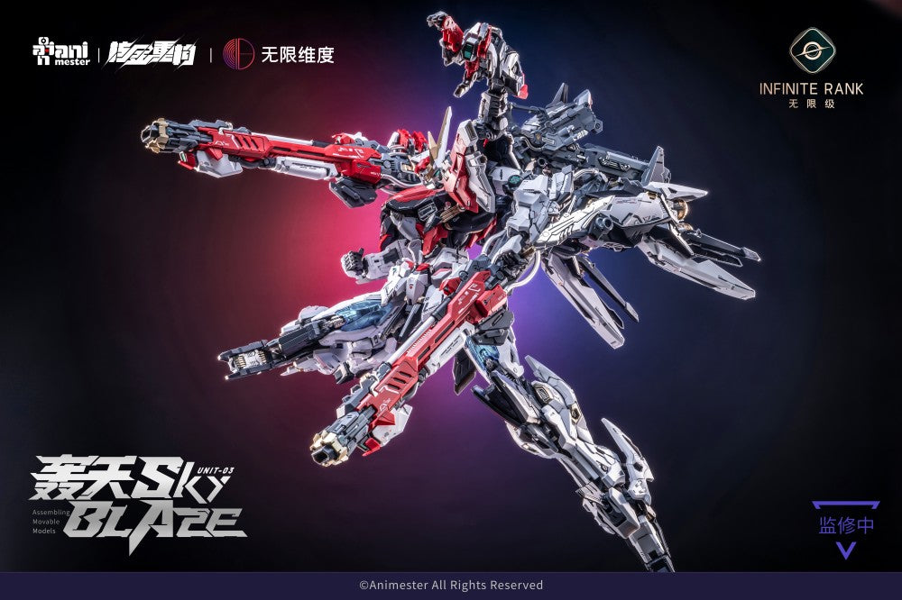 Sky Blaze – Crystal Envoy Unit-03 | Infinite Dimension | 1/72 [August Release]