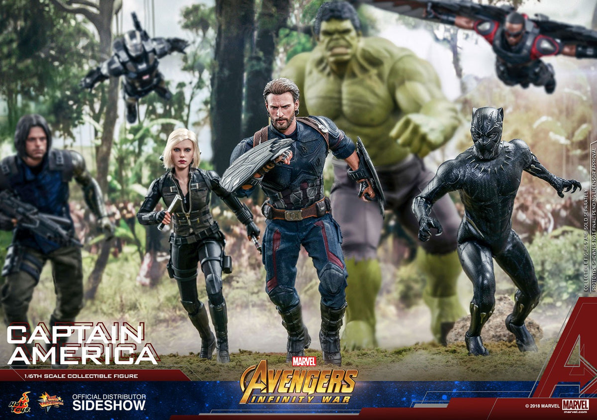 Captain America (MMS481 - Avengers: Infinity War) | Hot Toys | Sixth Scale | Marvel Cinematic Universe