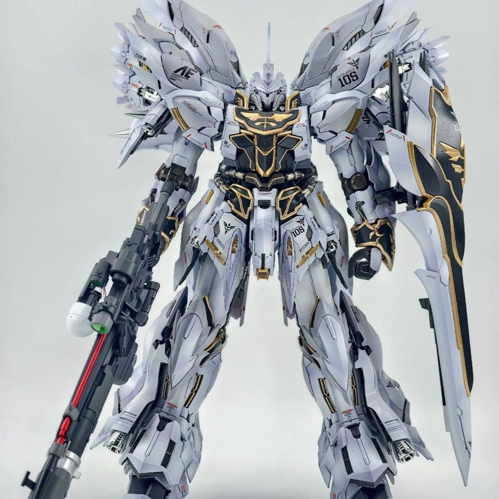 MSN-06S Sinanju White Wolf (Takumi Studio Ver.) 1/100 Scale Model Kit | Comet Technology | 1/100