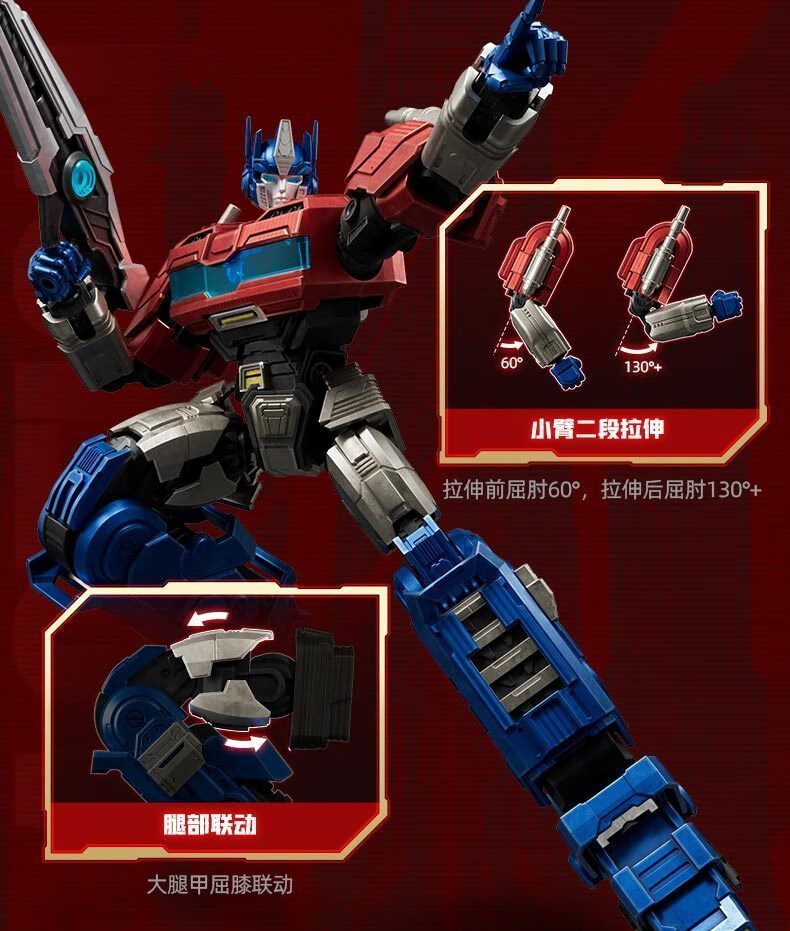 Transformers 04 Optimus Prime/Orion Pax TF One Ver. | Blokees | Action Edition