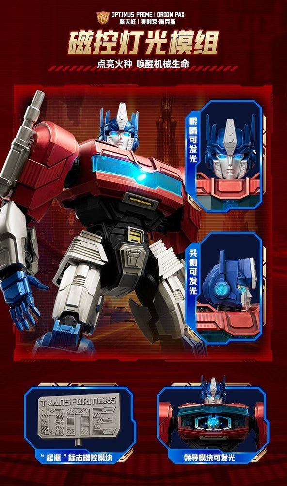 Transformers 04 Optimus Prime/Orion Pax TF One Ver. | Blokees | Action Edition