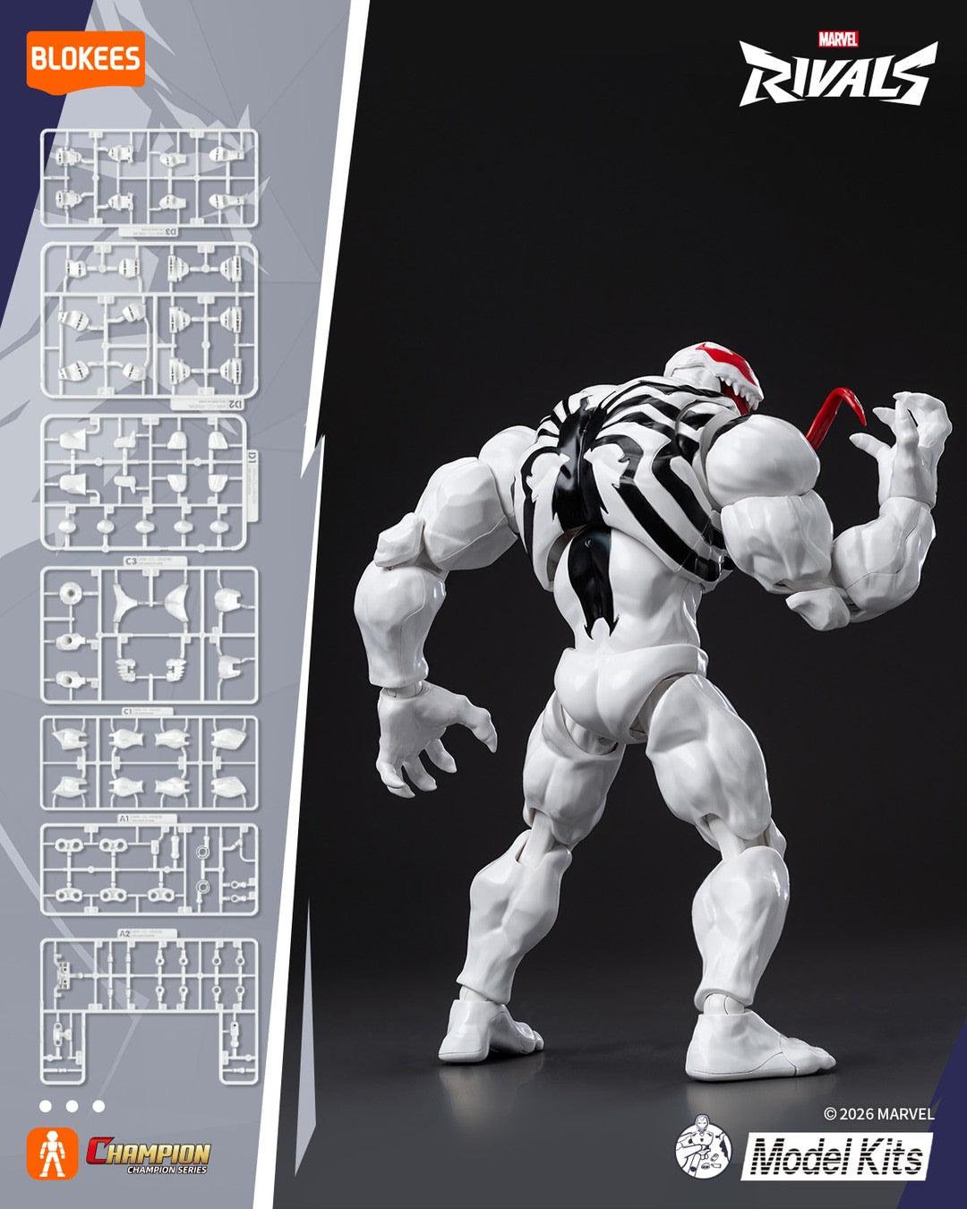 Anti venom - Marvel rivals | Blokees | Champion Edition [Sep Release]