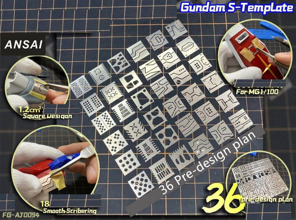 Gundam Decal S-Template | ANSAI | Tool