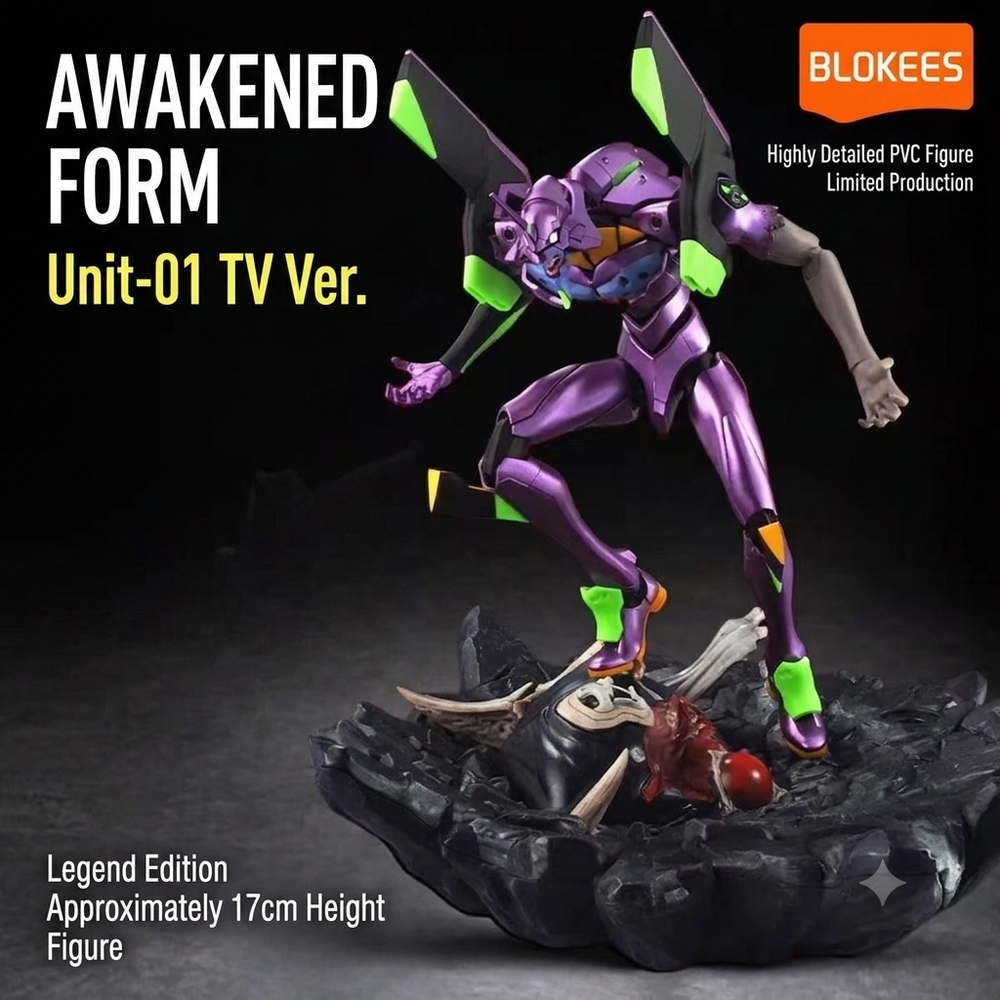 Evangelion Unit 01 Awakening [Tv Version] | Blokees | Legend Edition
