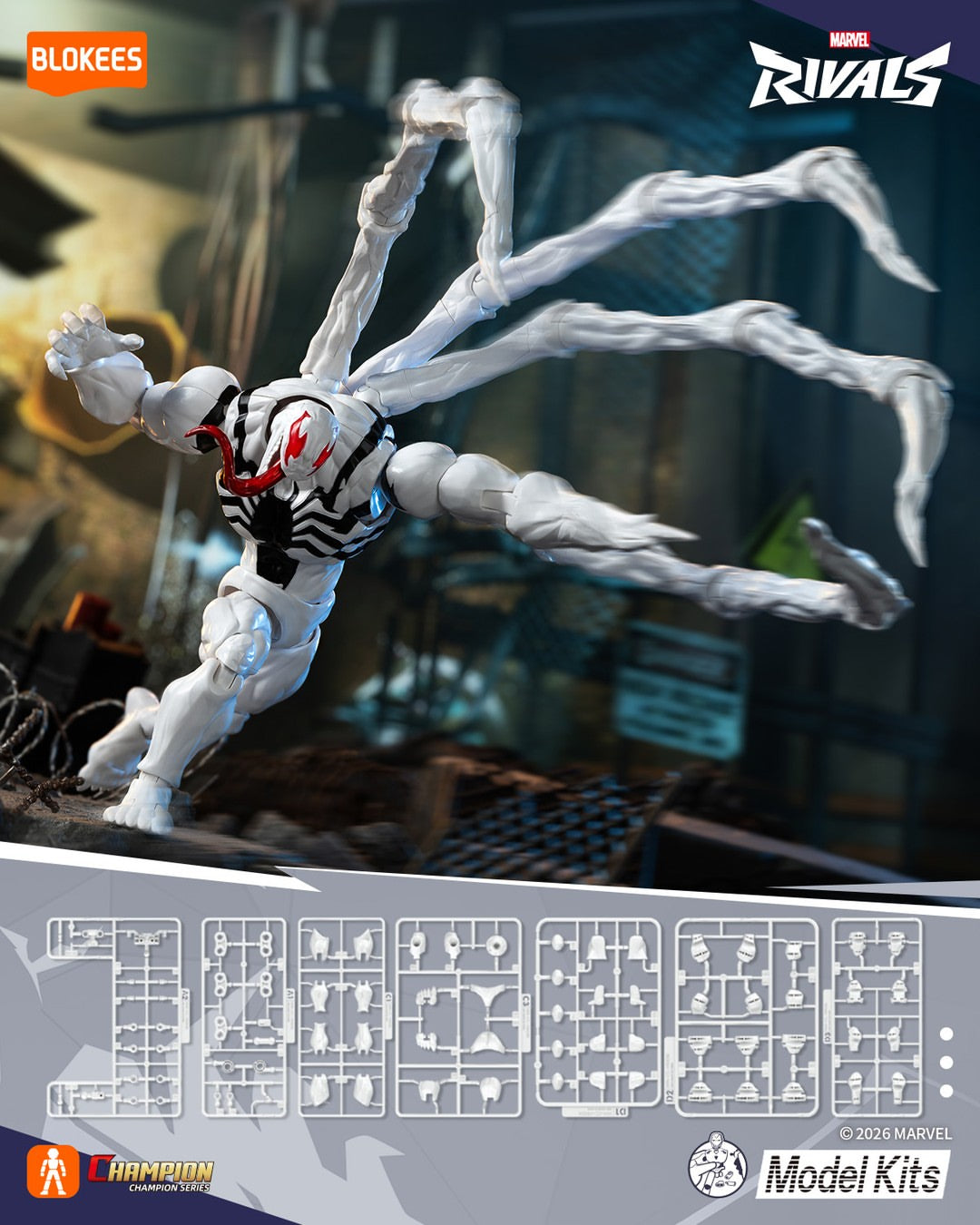 Anti venom - Marvel rivals | Blokees | Champion Edition [Sep Release]