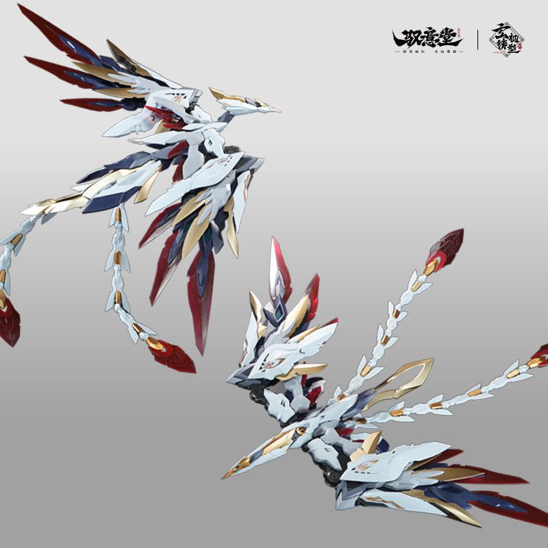 EMP-02 Hao Ling White Emperor (With MC-02 Phoenix Divine Armor) | GS-Toys x Yu Yi Tang | 1/100